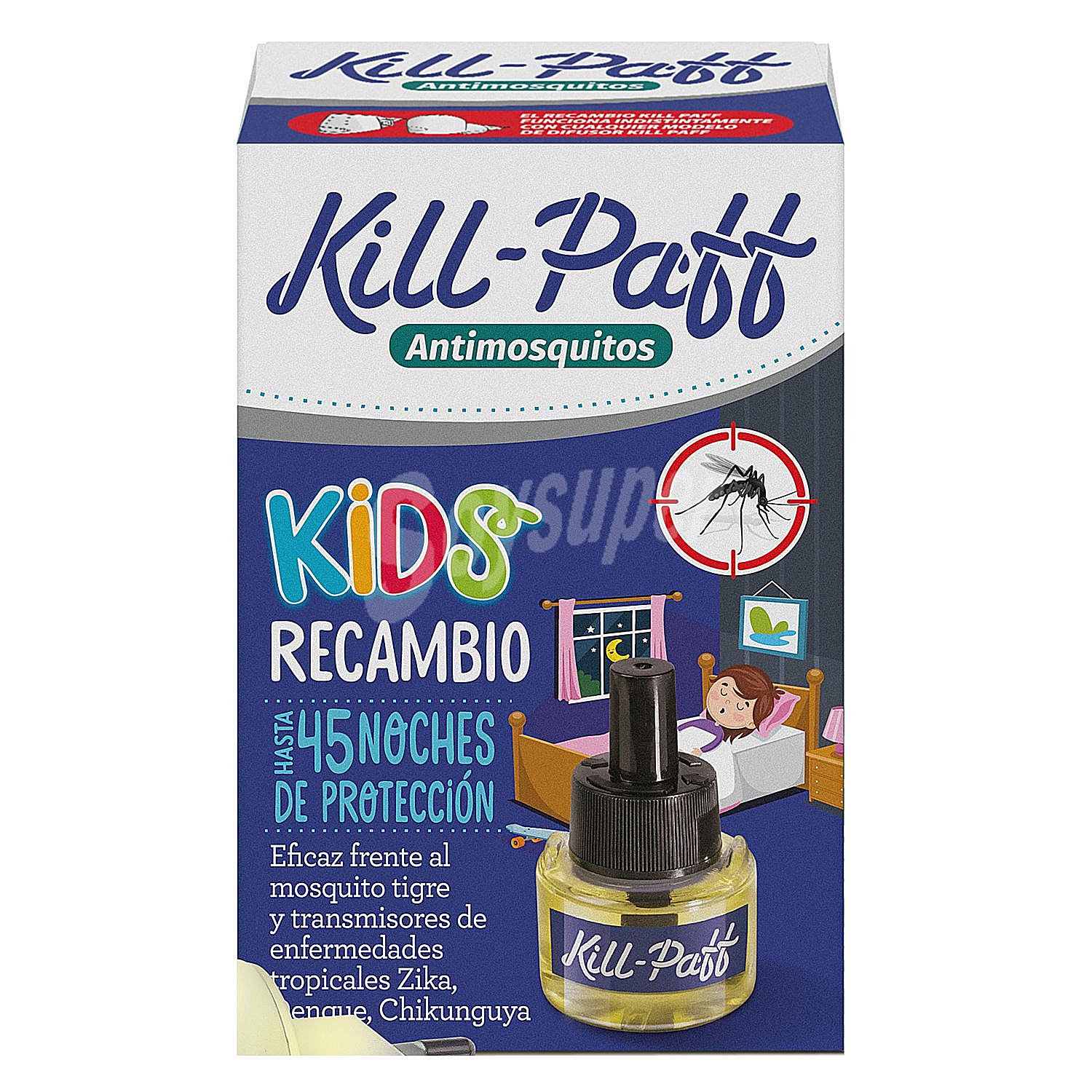 Recambio, antimosquitos kids