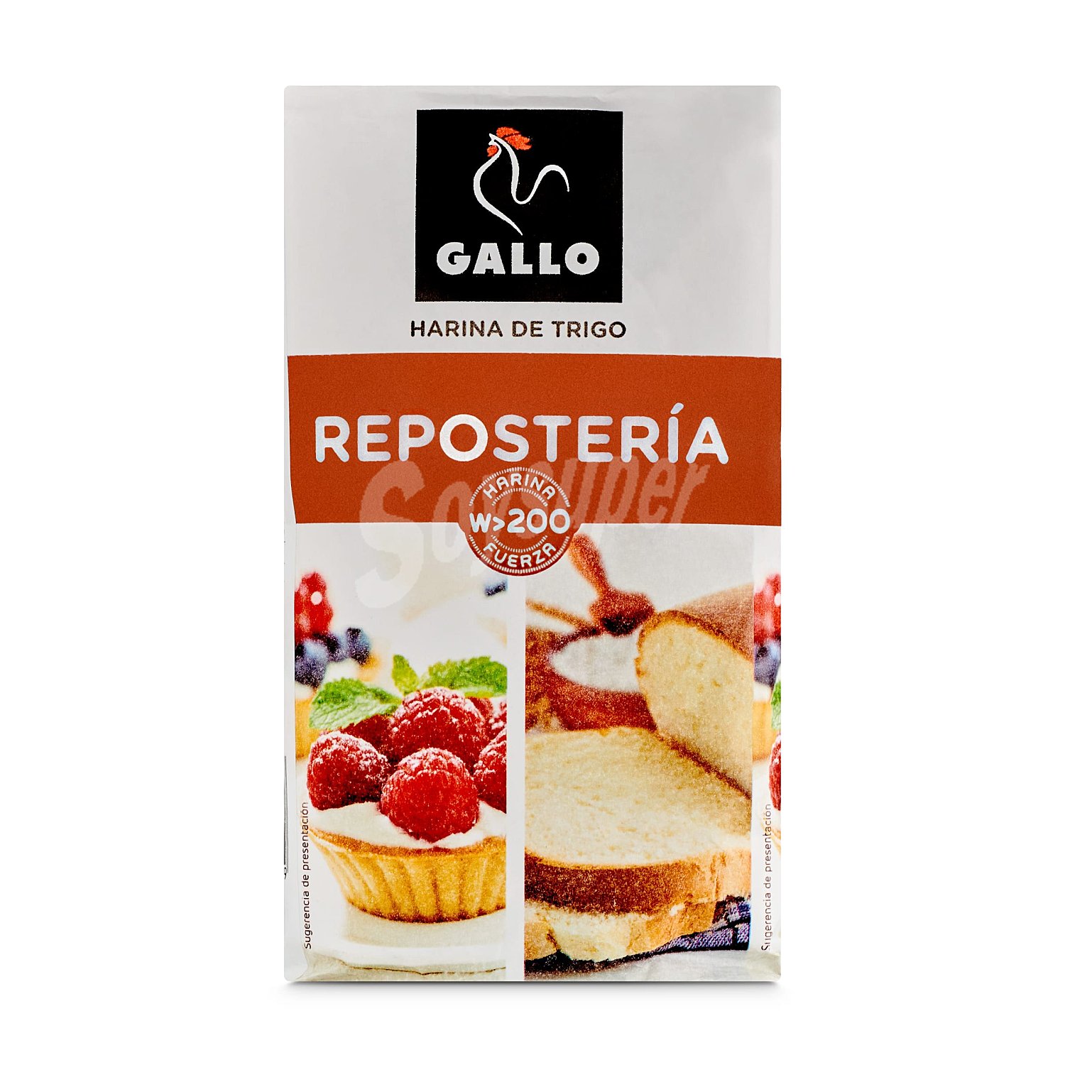 Harina de trigo, especial repostería gallo