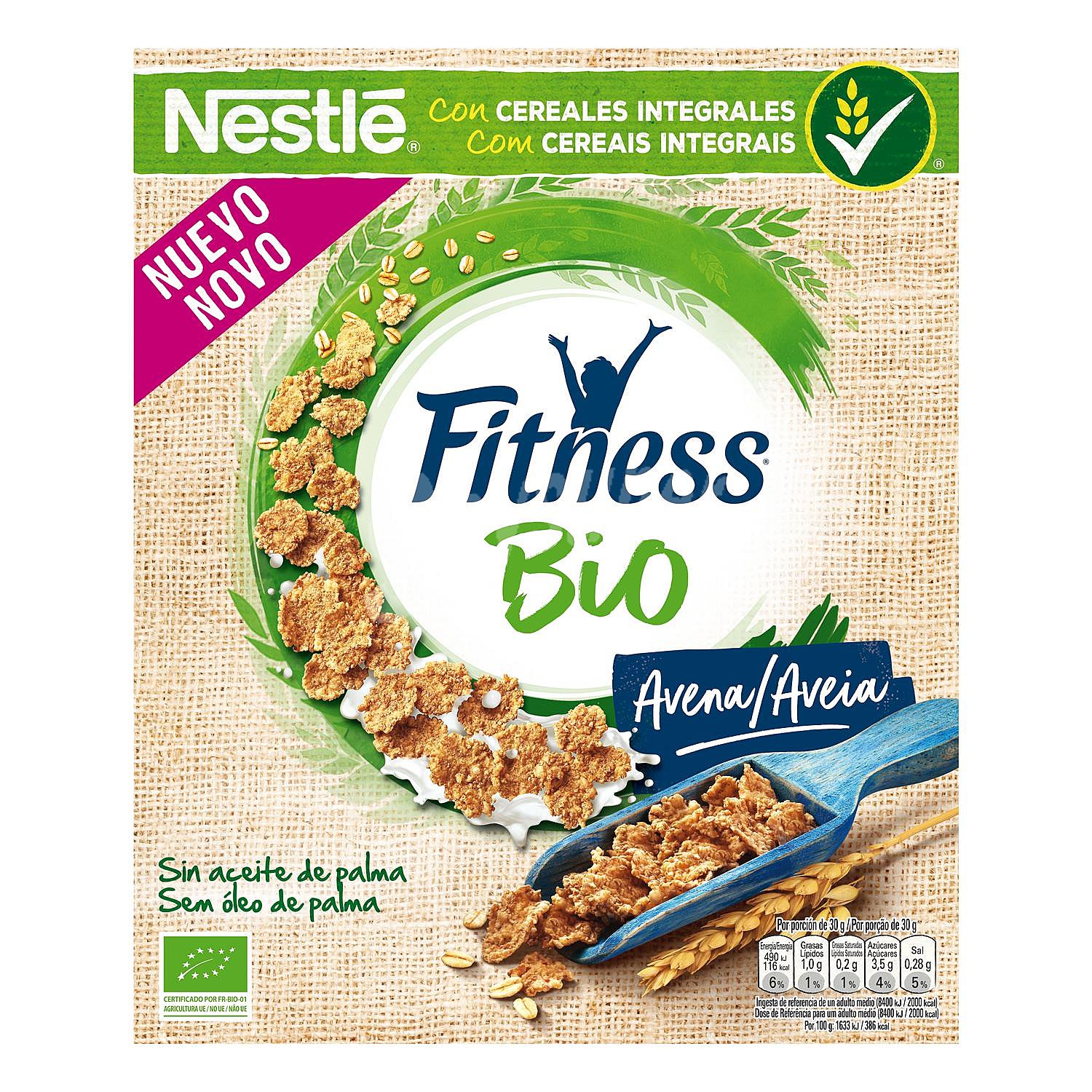 Cereales integrales con avena ecológicos