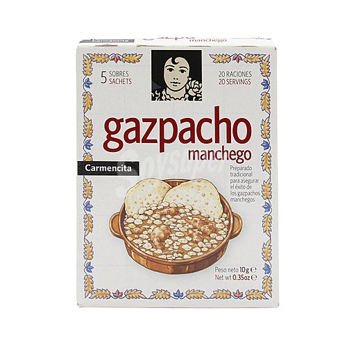 Carmencita Sazonador para gazpacho manchego carmencita