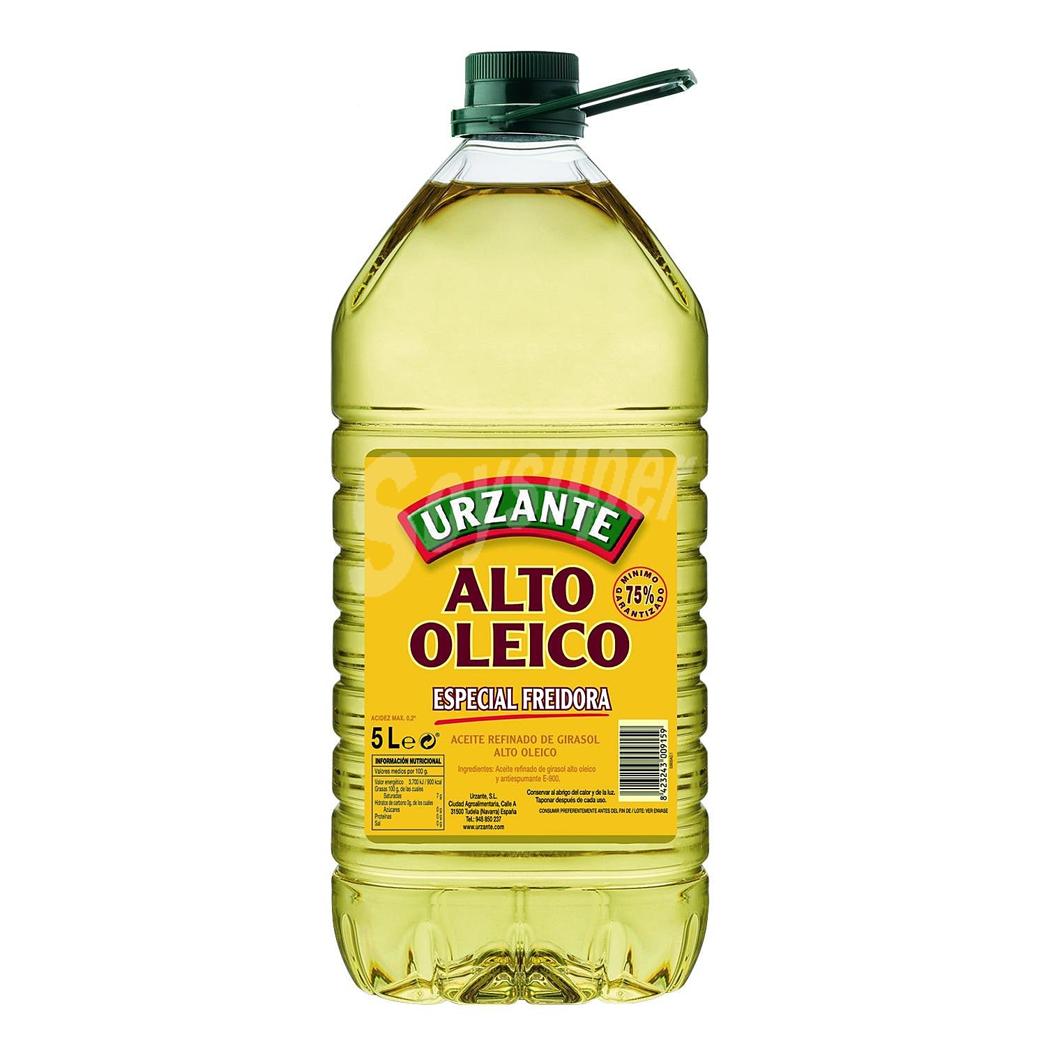 Aceite de girasol Urzante