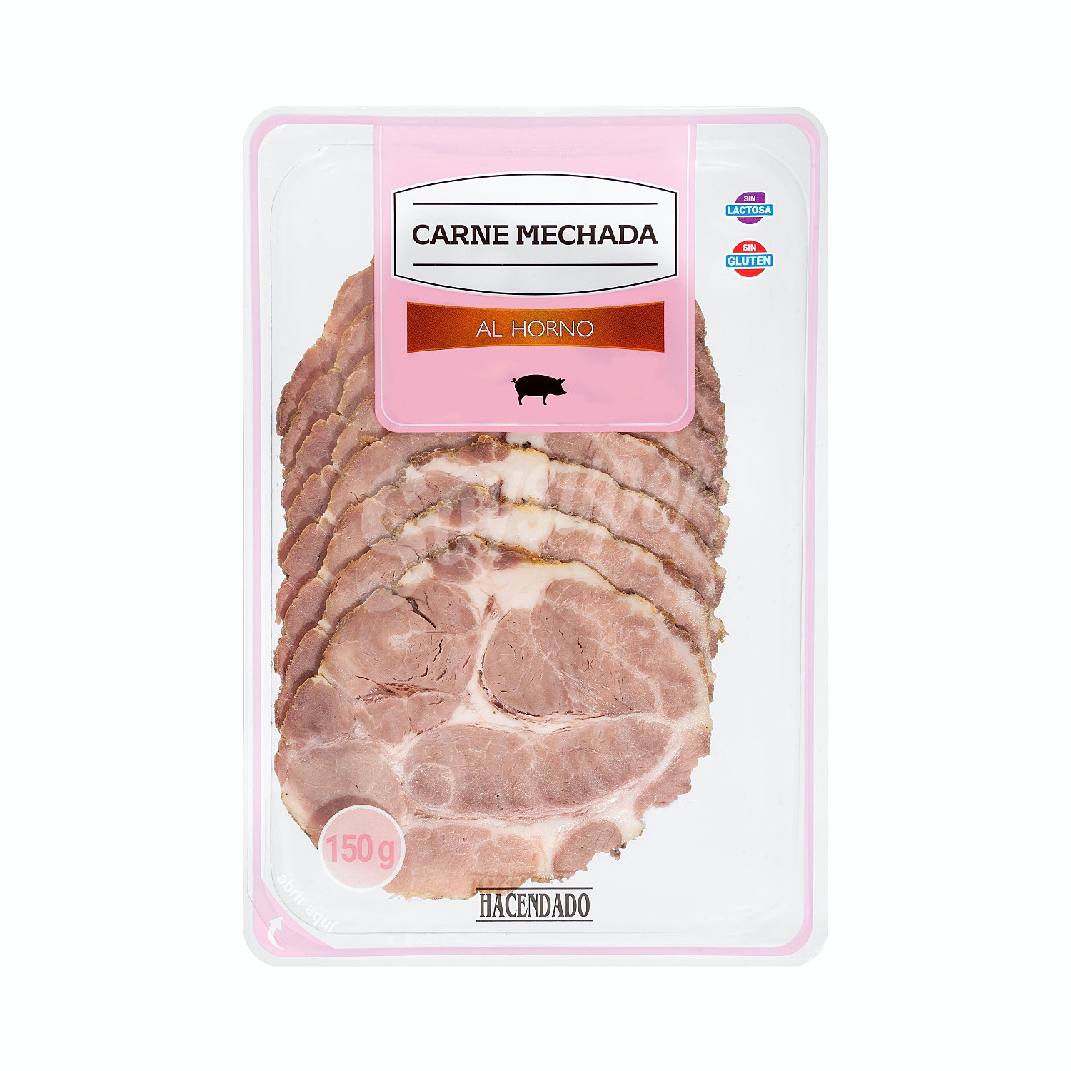 Fiambre carne mechada al horno lonchas