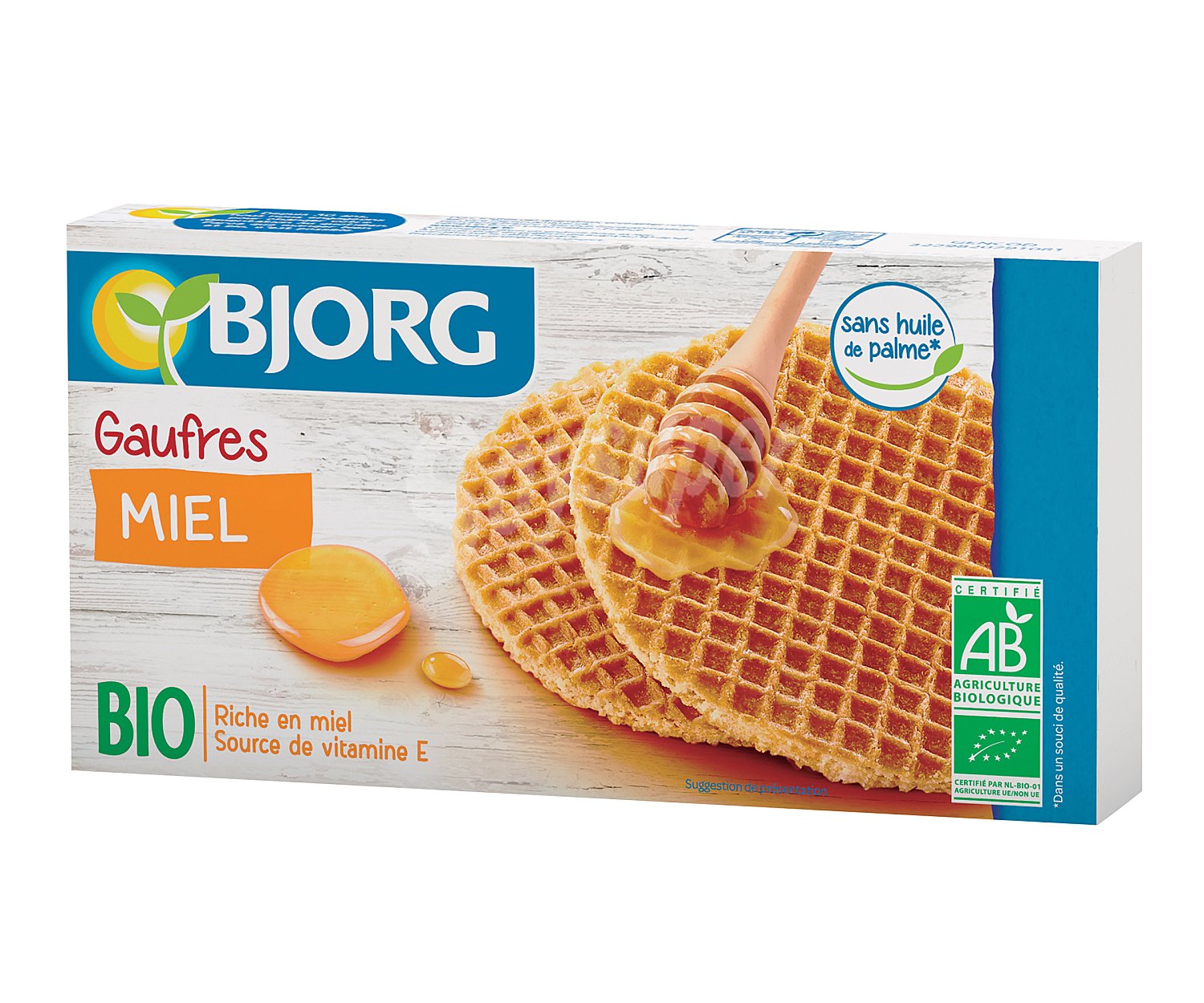 Bjorg Gofres crujientes con miel ecológicos bjorg