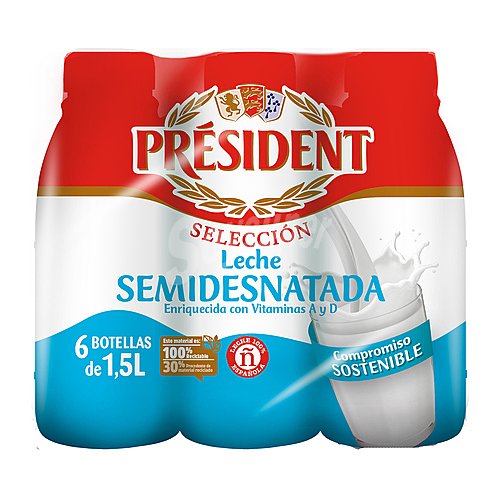 Leche semidesnatada