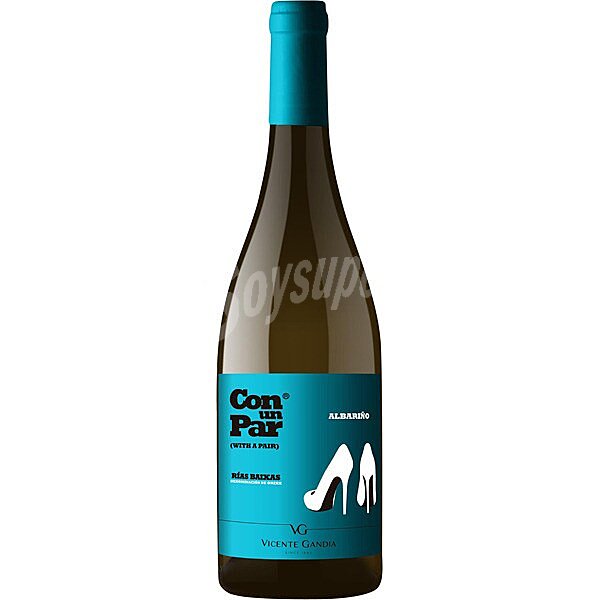 Vino blanco albariño con denominación de origen Rías Baixas