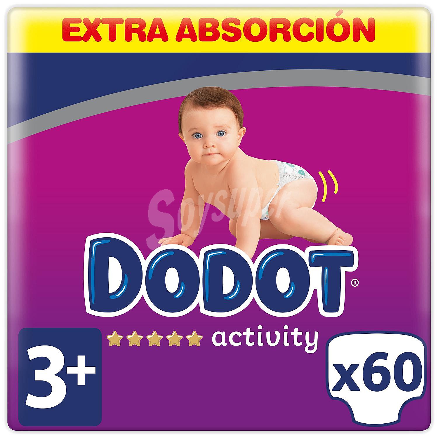 Pañales Dodot Activity T3 (7-11 kg.) Extra