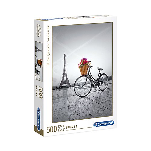 Puzzle Paseo romántico París con 500 piezas, High Quality Collection clementoni.