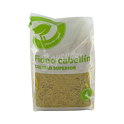 Producto económico alcampo Pasta fideos cabellín producto económico alcampo