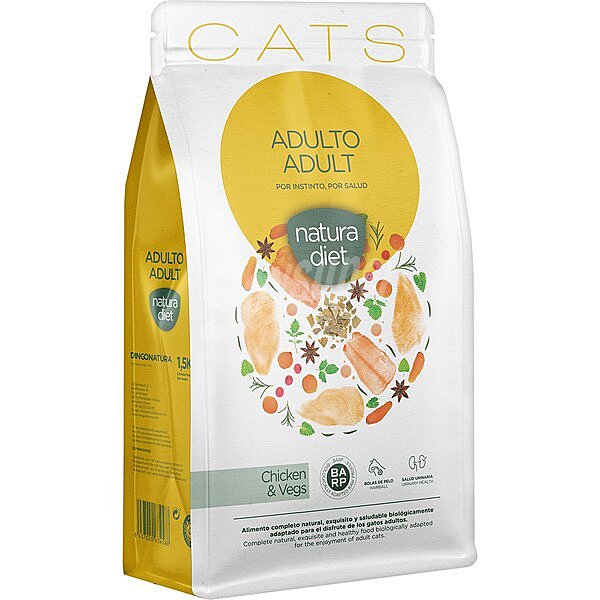 Pienso para gatos adultos con pollo diet