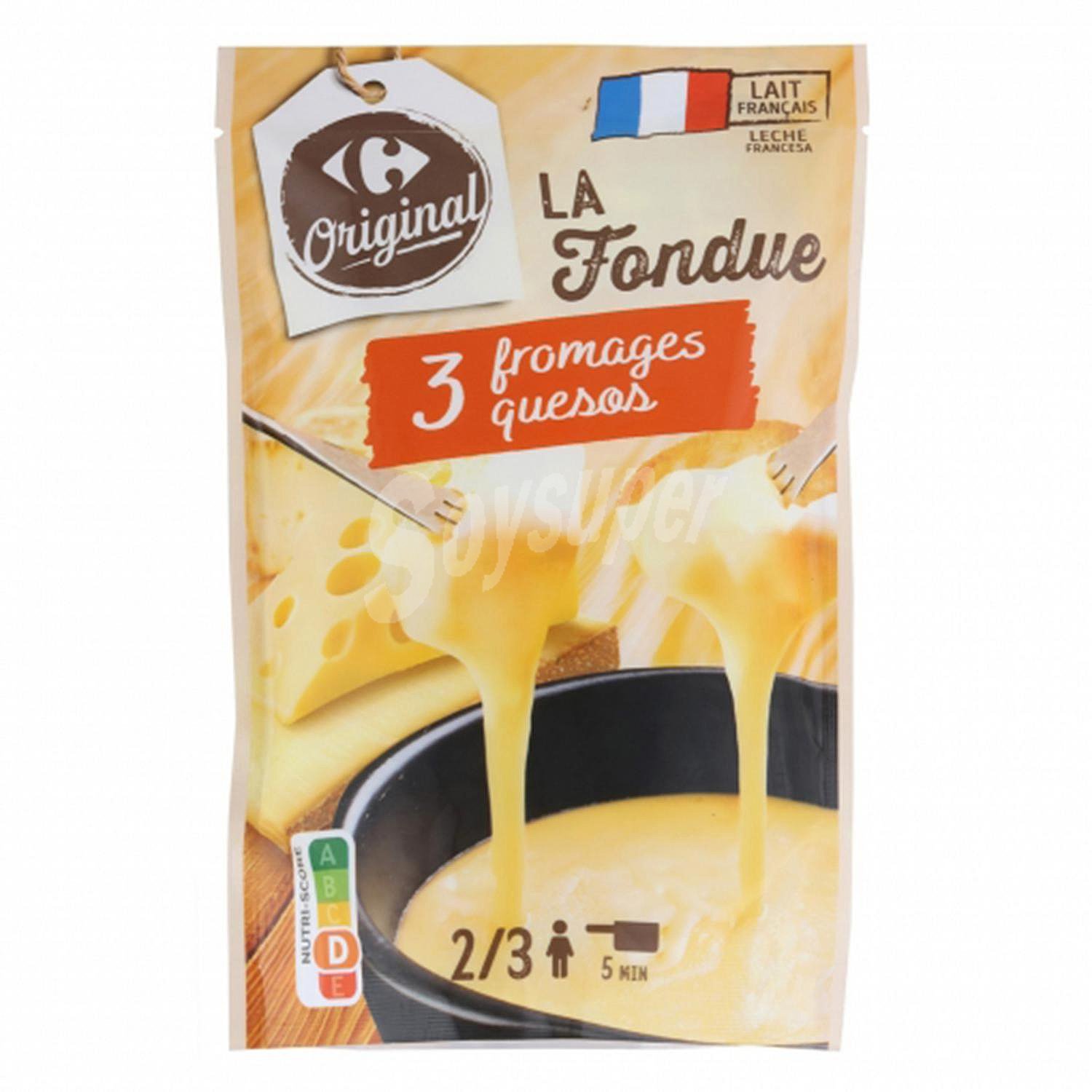 Queso fondue Original Carrefour