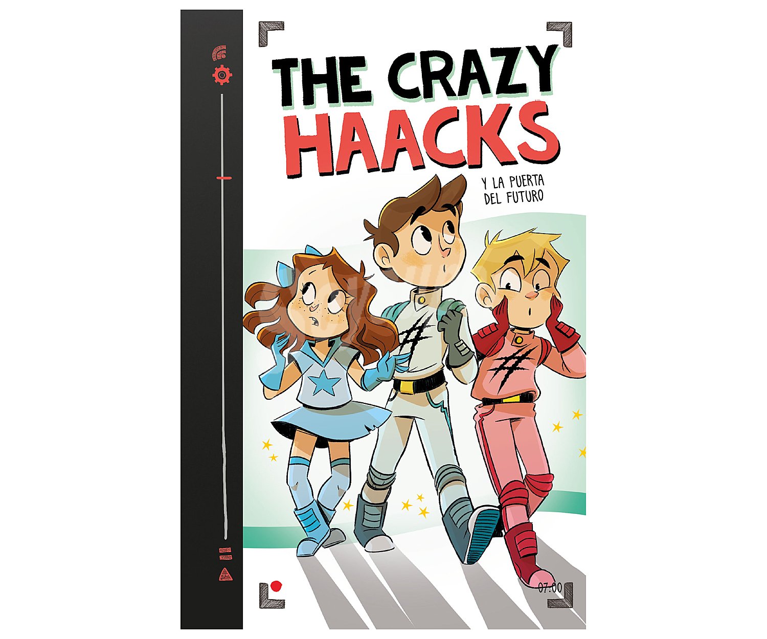 The Crazy Haacks y la puerta del futuro, THE crazy haacks. Género: infantil. Editorial Montena.