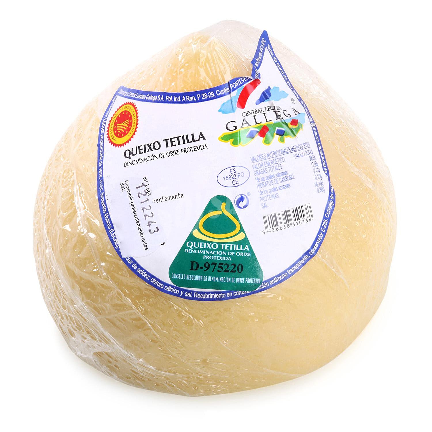 Queso Tetilla D.O.P. pieza