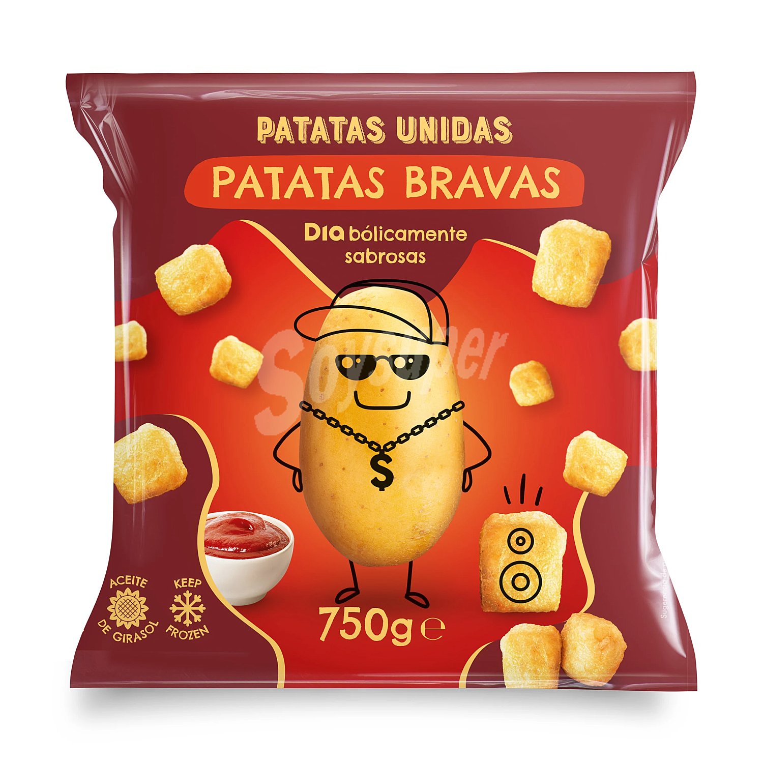 Patatas bravas prefritas Patatas Unidas