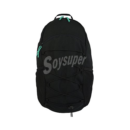 Mochila de viaje pulgar tamaño L con capacidad para , color negro, producto económico alcampo