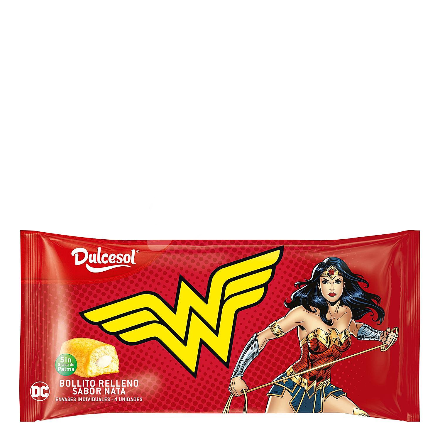 Bollito de nata Wonder Woman