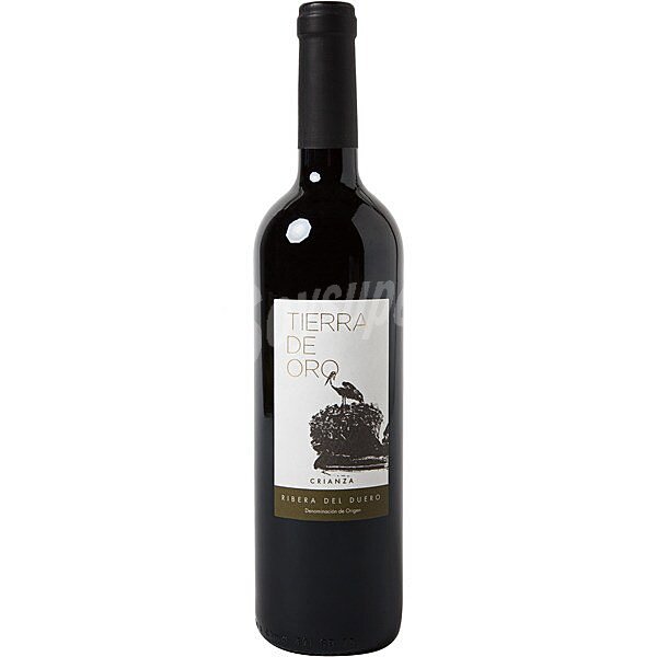 vino tinto crianza D.O. Ribera del Duero elaborado para grupo El Corte Inglés botella 75 cl