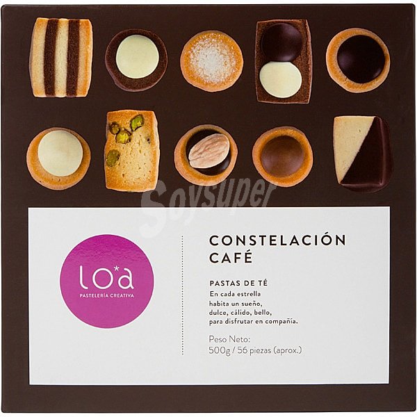 Constelación Café pastas de té