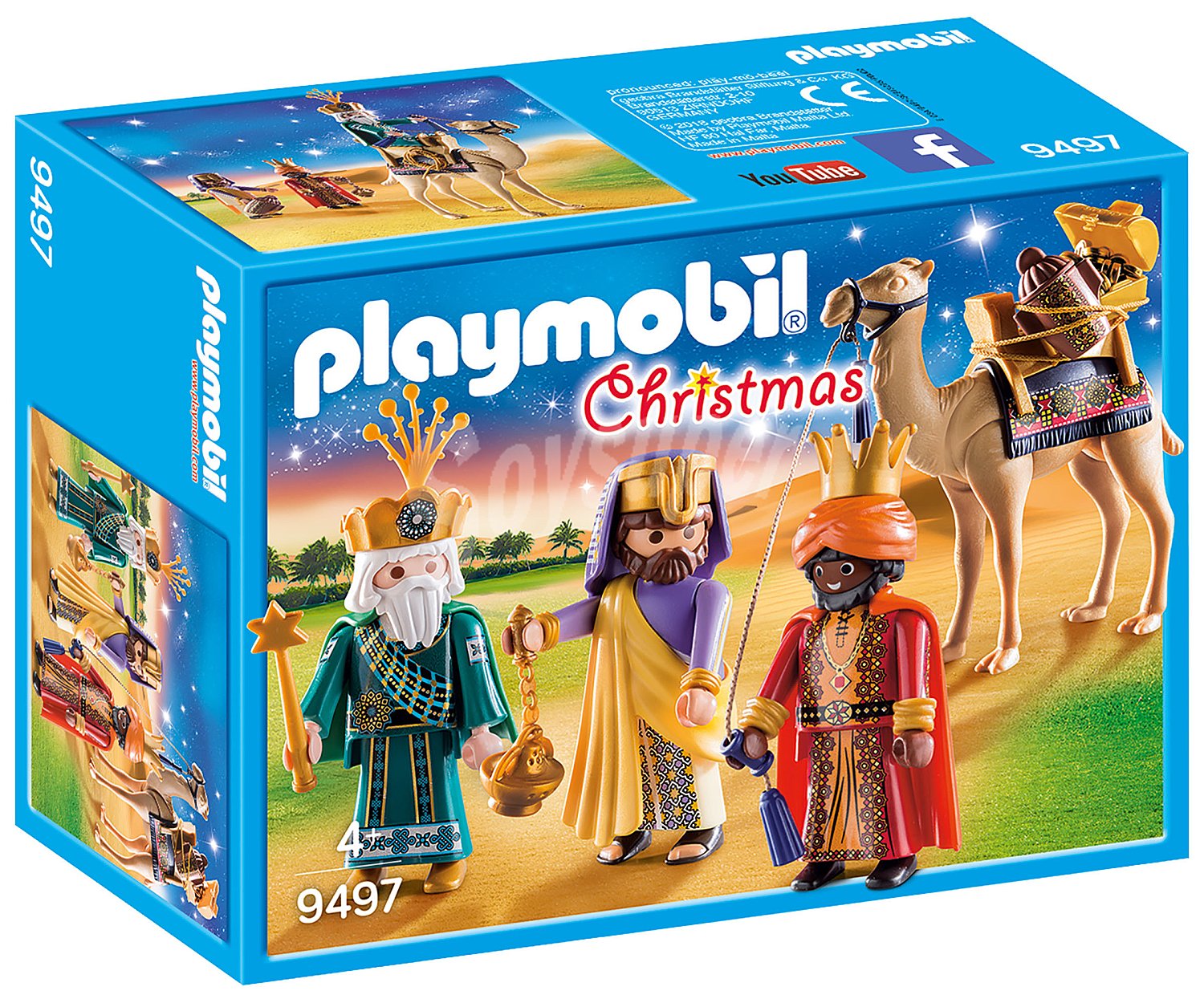 Conjunto de juego Reyes Magos, Christmas 9497 playmobil