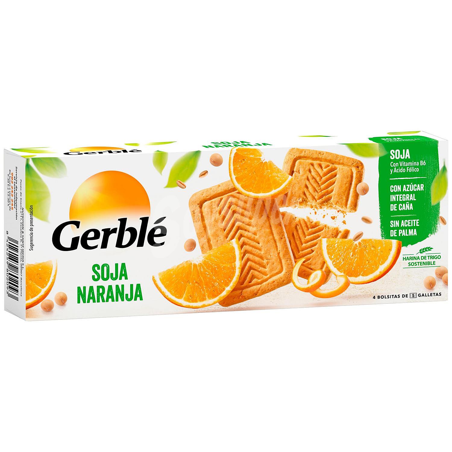 Galletas Dietéticas Con Soja Y Naranja