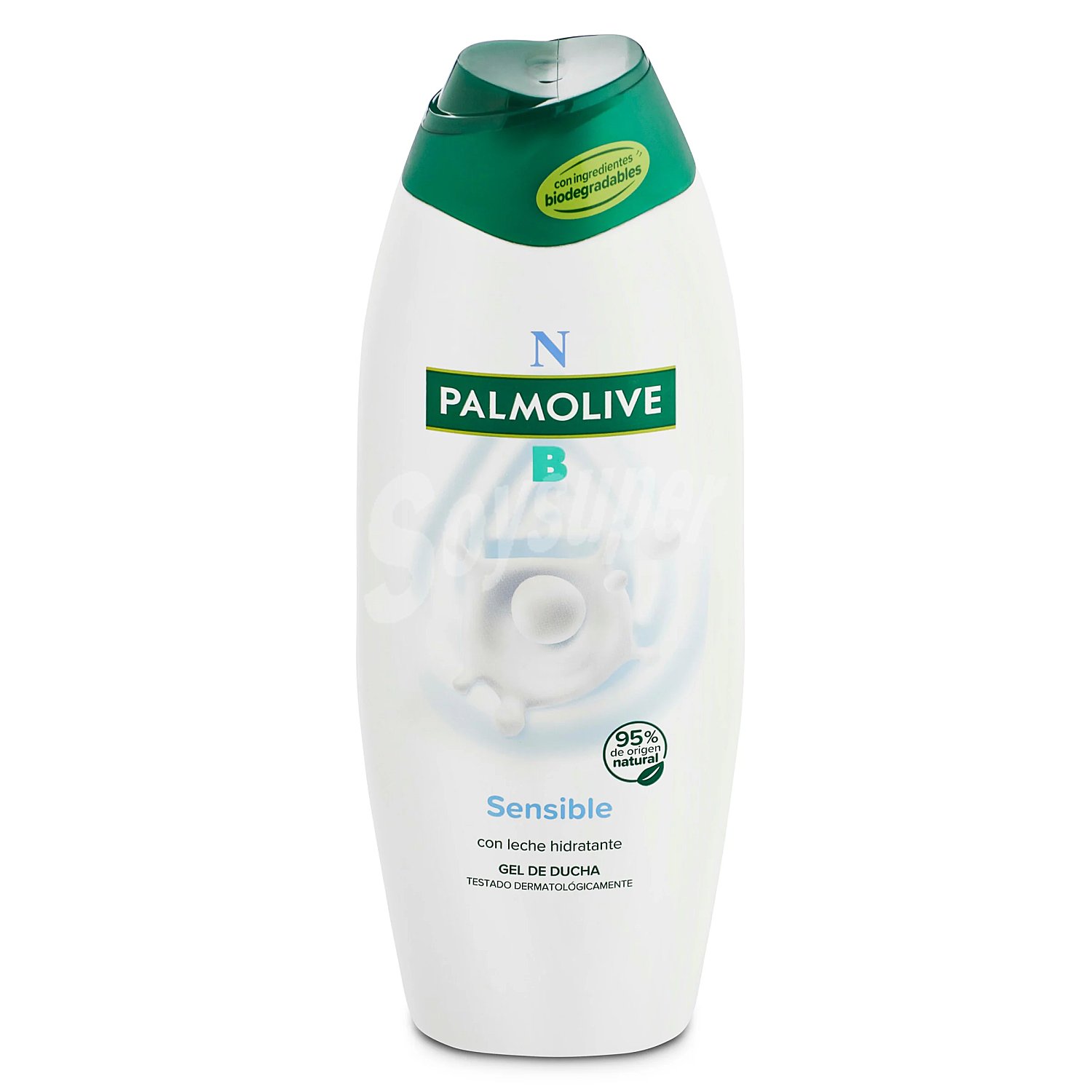 Gel para baño o ducha con textura crema, especial pieles sensibles palmolive Natural balance