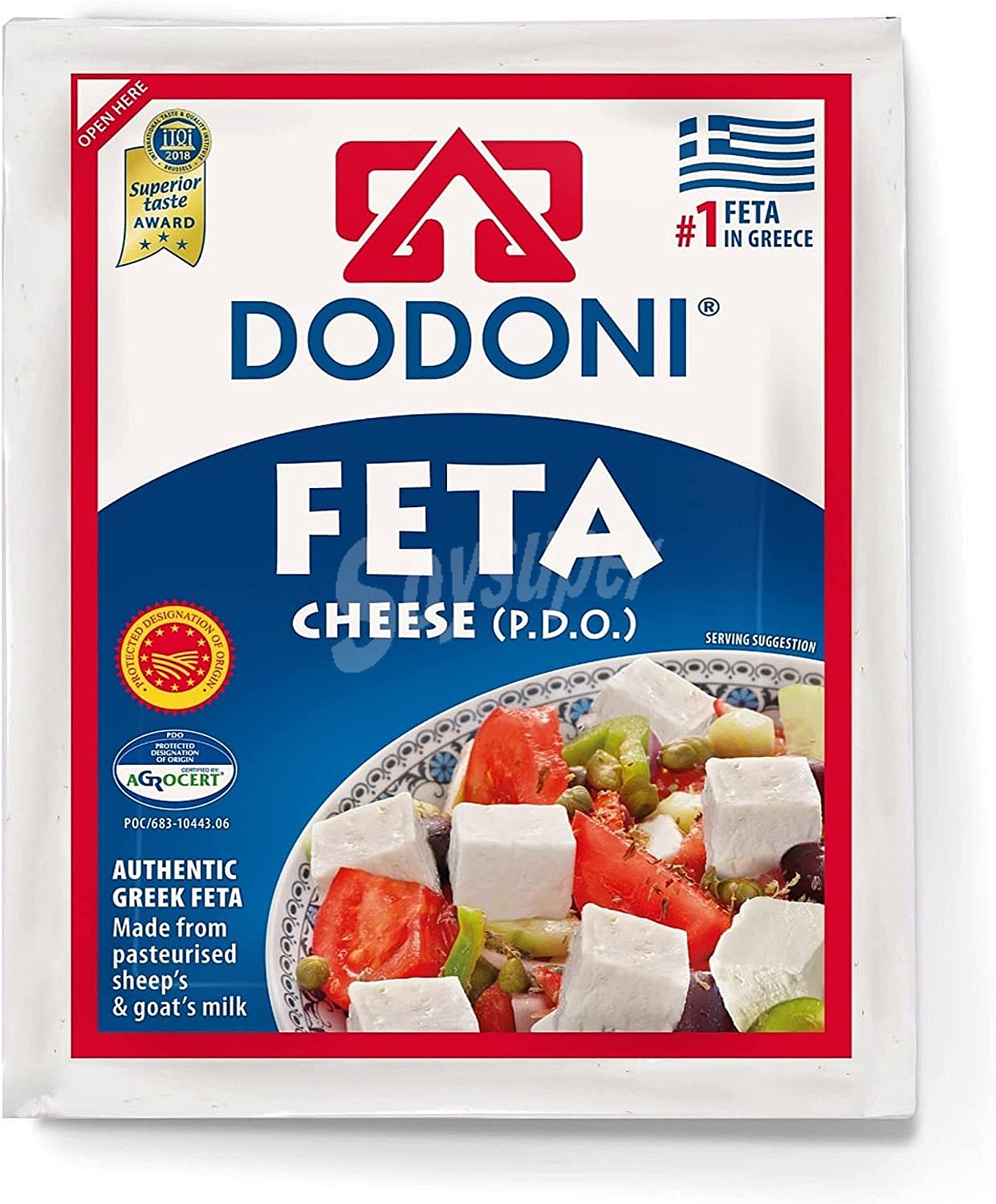 Queso feta griego D.O.P. Dodoni