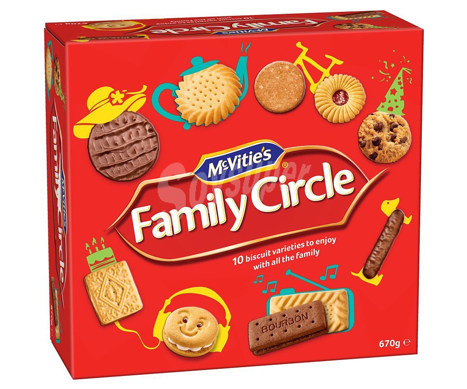 Mc vitie's Surtido de galletas Mc vitie's famlily circle