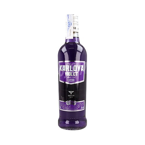 Karlova Bebida espirituosa de vodka con sabor a moras karlova Violet