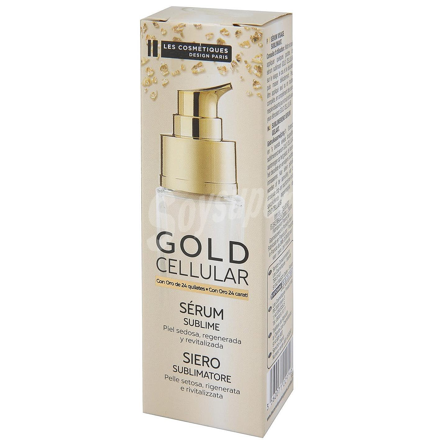 Serum facial gold