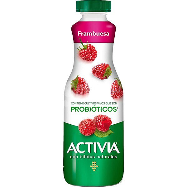 Yogur bífidus líquido de frambuesa