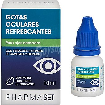 Gotas oculares refrescantes para Ojos Cansados con Camomila y Eufrasia 10 ml