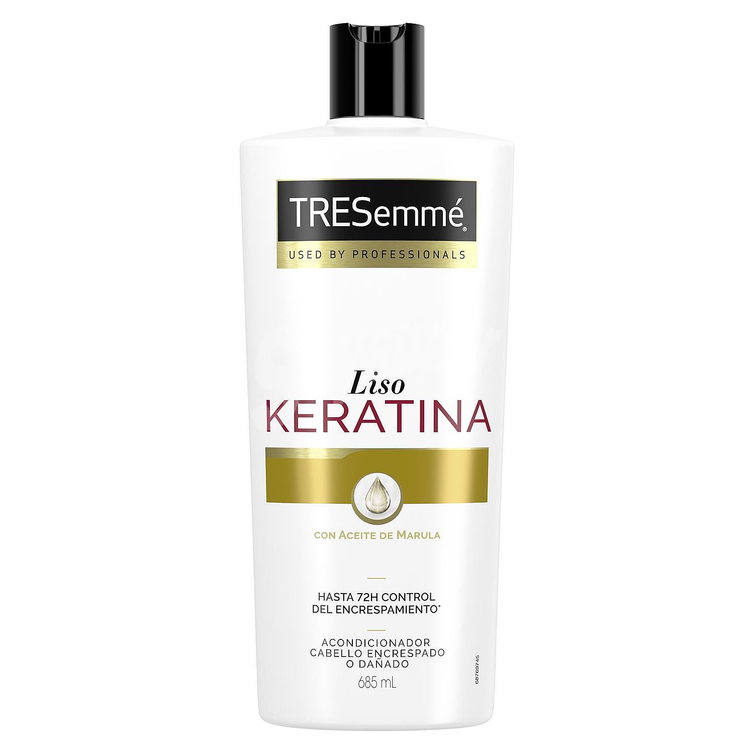 Acondicionador con aceite de Marula, para cabello encrespado o dañado tresemmé Liso keratina