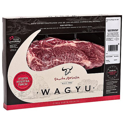 Presa de vacuno raza Wagyu santa rosalia