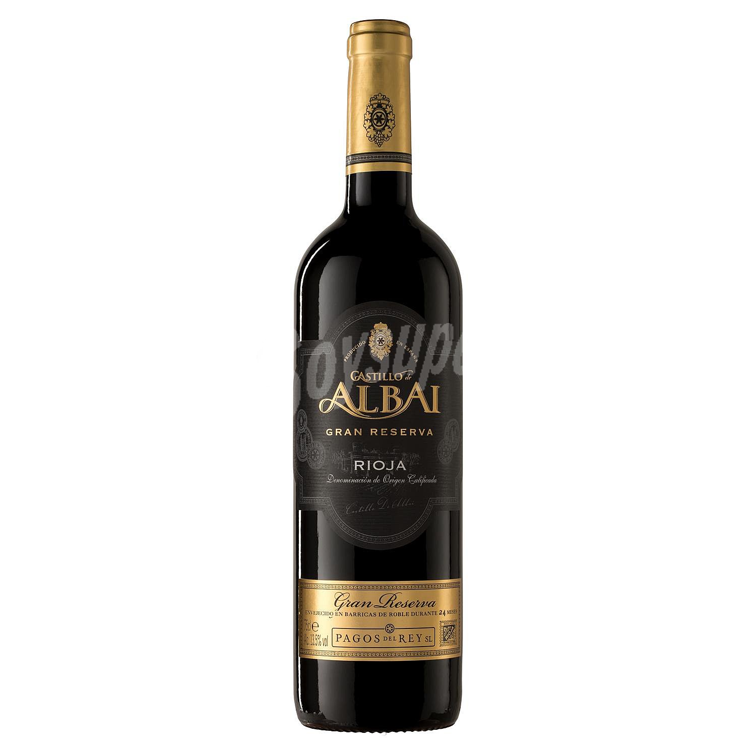 Vino tinto gran reserva doca Rioja