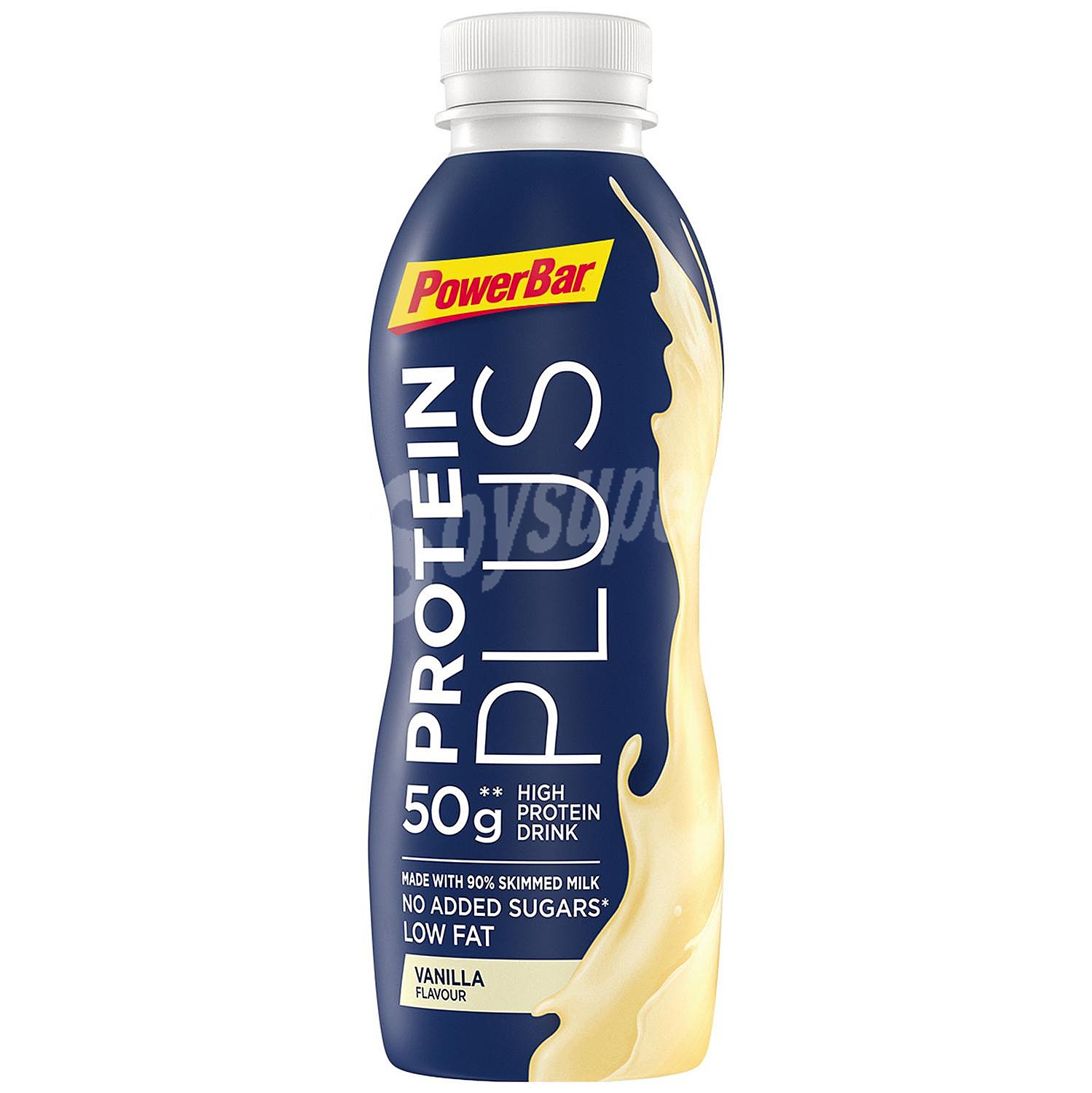 Batido de proteínas sabor vainilla sin azúcar añadido Powerbar sin gluten