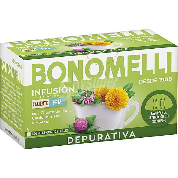 infusión depurativa 23 bolsitas