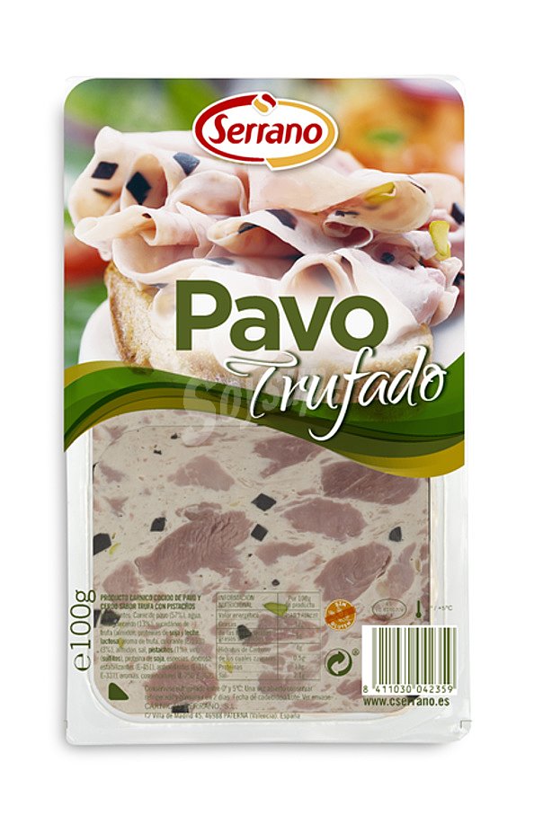 Pavo trufado Serrano lonchas