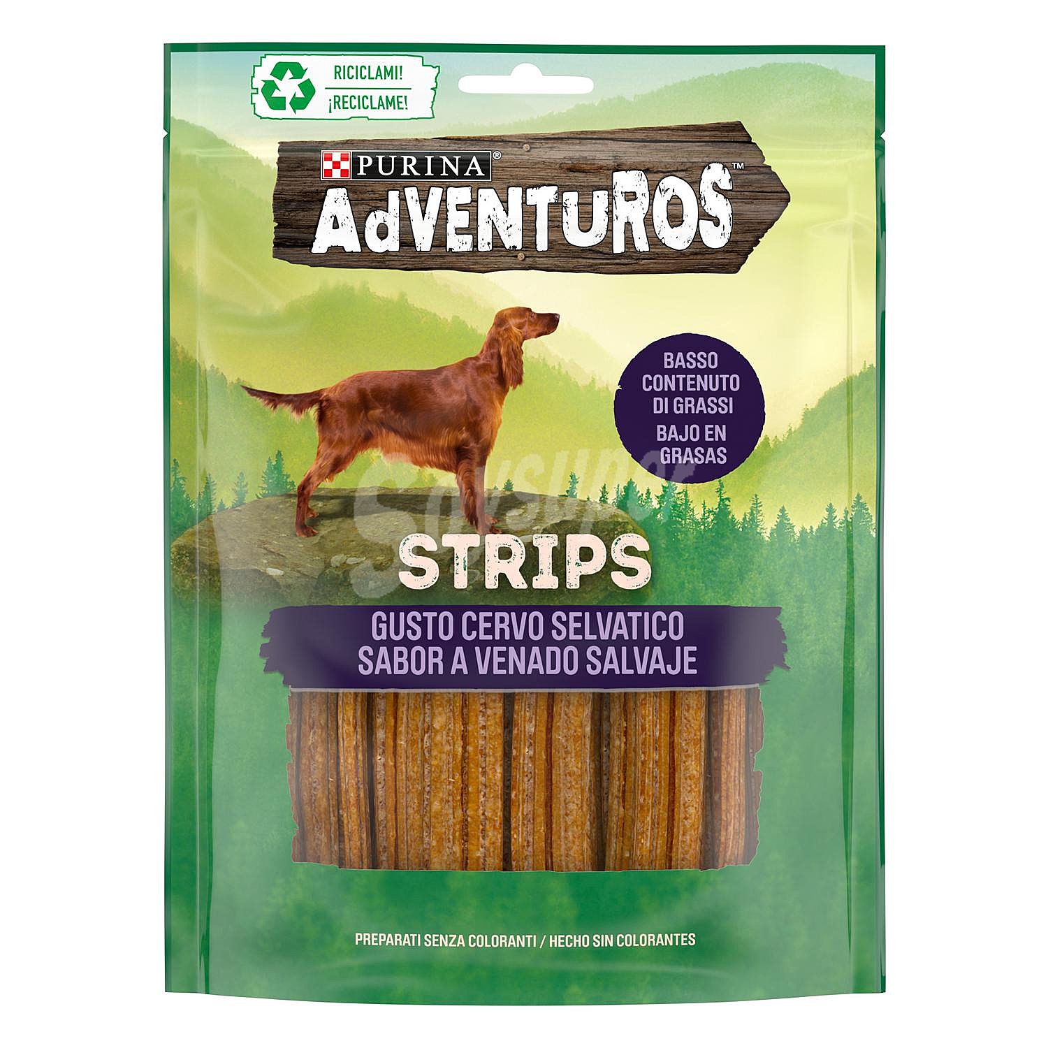 Snack para perros strips