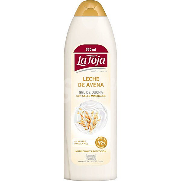 Gel de ducha leche de avena