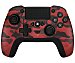 Mando inalámbrico para PS4 color rojo camuflaje, voltedge CX50