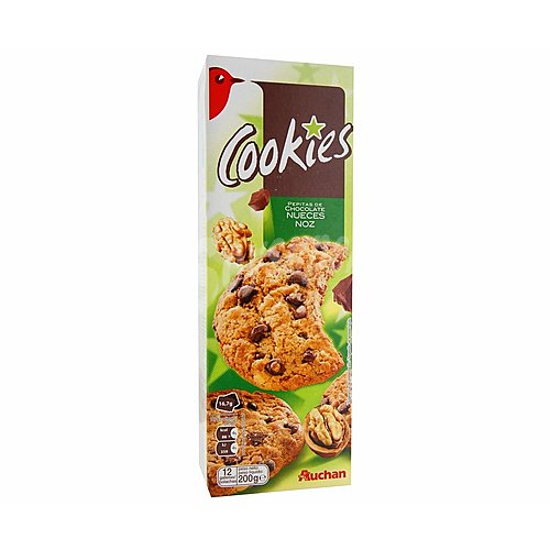 Producto alcampo Galletas con pepitas de chocolate y nueces producto alcampo