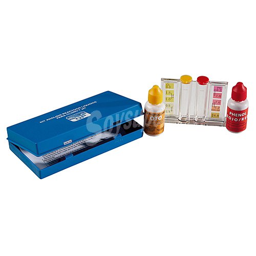 Kit completo para medir cloro y ph, QP