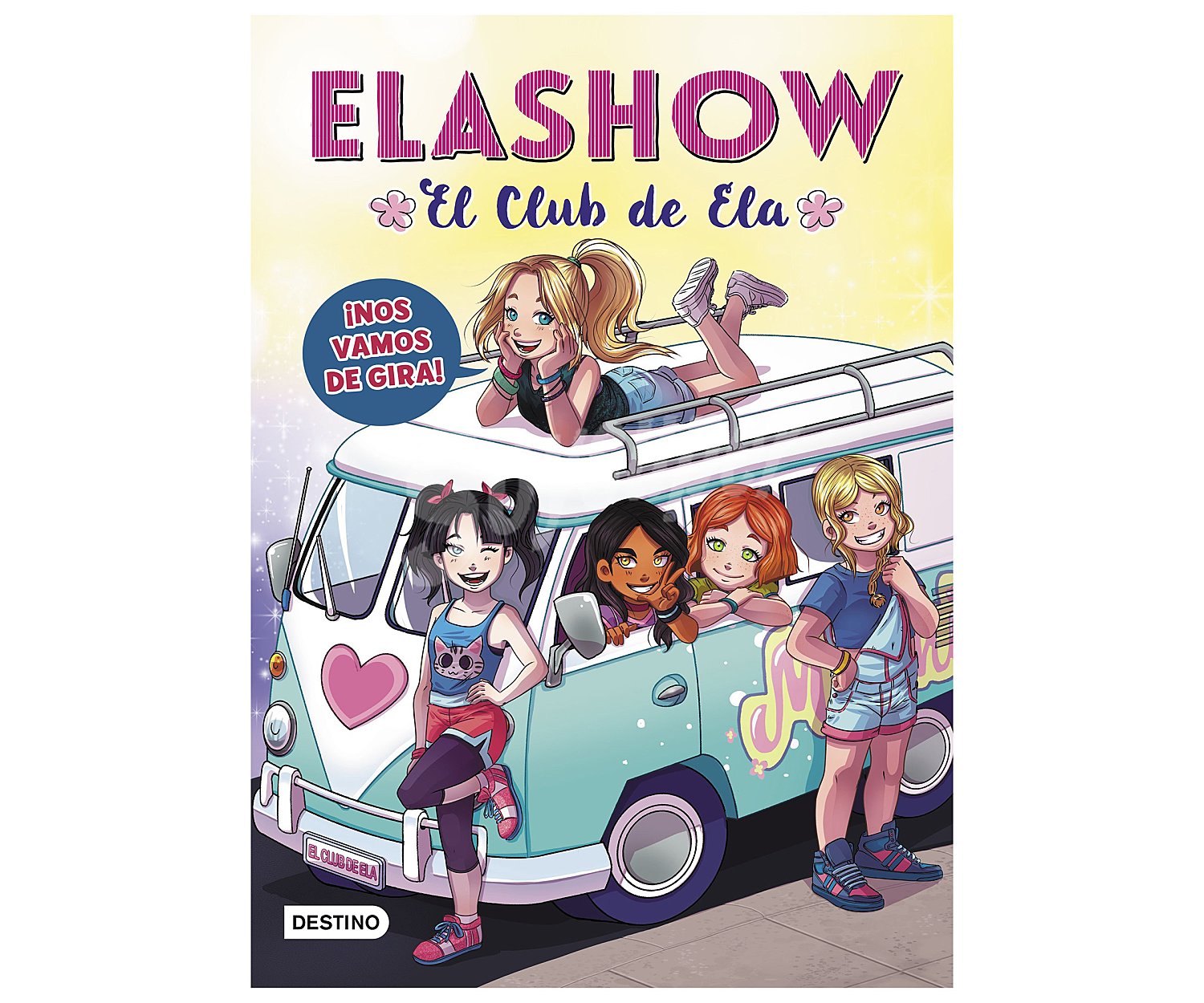 Elashow 4: ¡nos vamos de gira!, elaia martinez. Género: infantil. Editorial: Planeta.