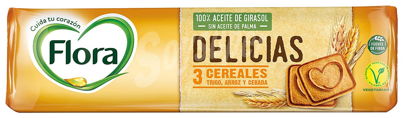 Galleta delicias 3 cereales