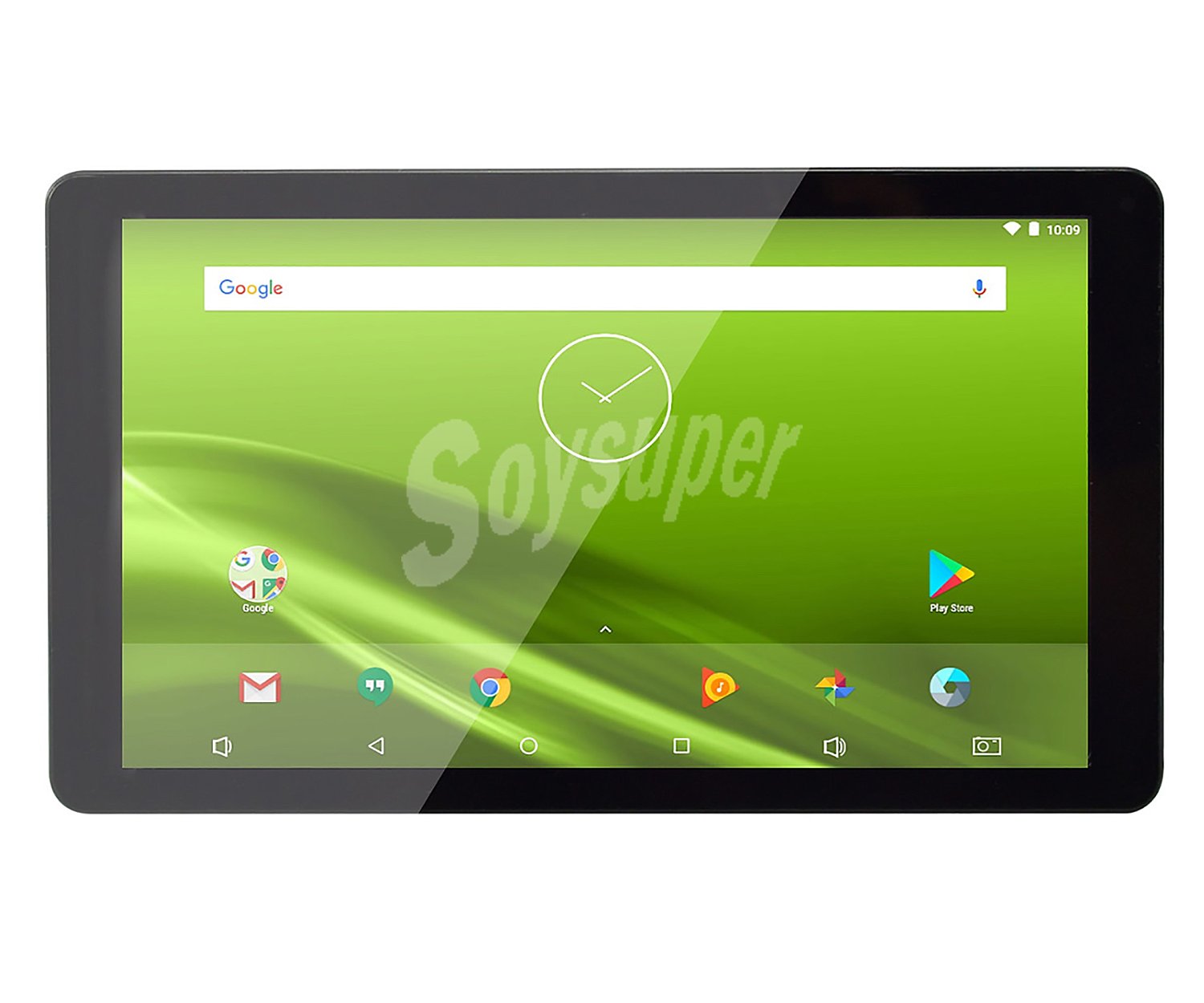 Tablet 10,1" Q10, Quad-Core, 2GB Ram, 32GB, microsd, cámara frontal y trasera, Android 9