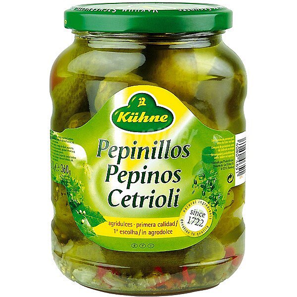 Pepinillos agridulces Kühne