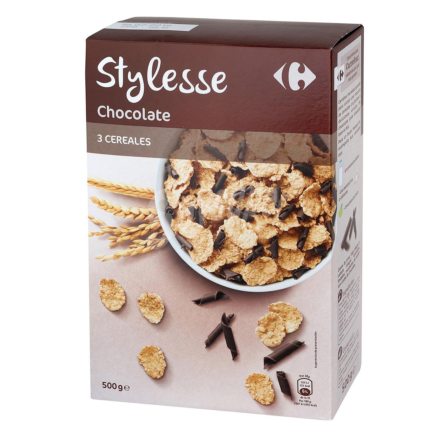 Cereales con chocolate Stylesse Carrefour