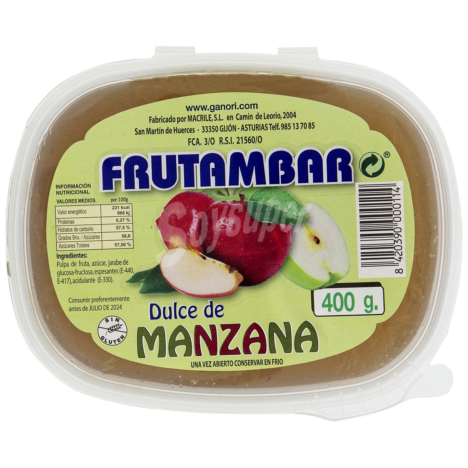 Frutambar Dulce de manzana frutambar