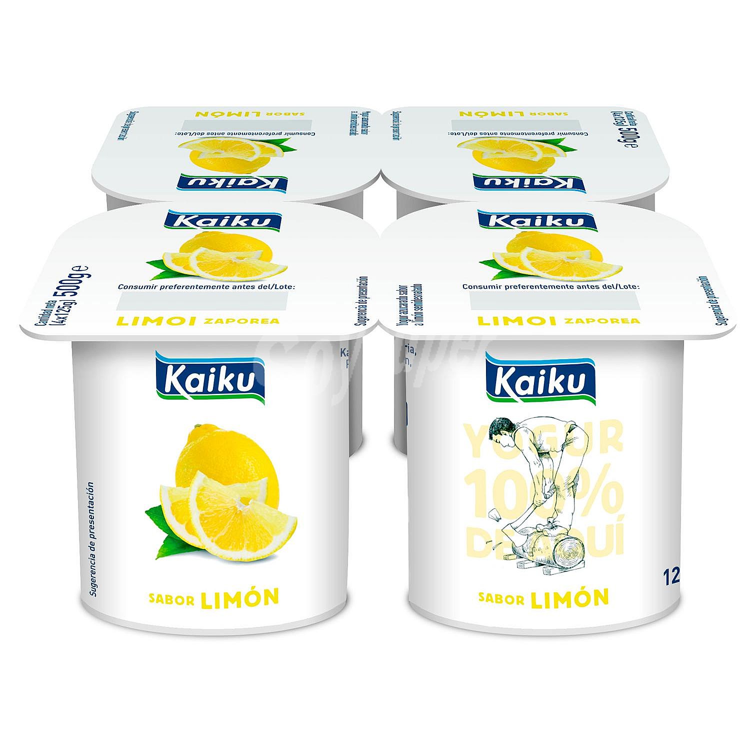 Yogur de limón Kaiku