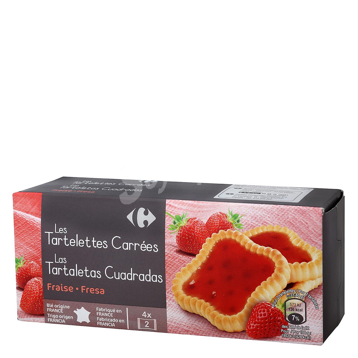 Tartaletas de fresa