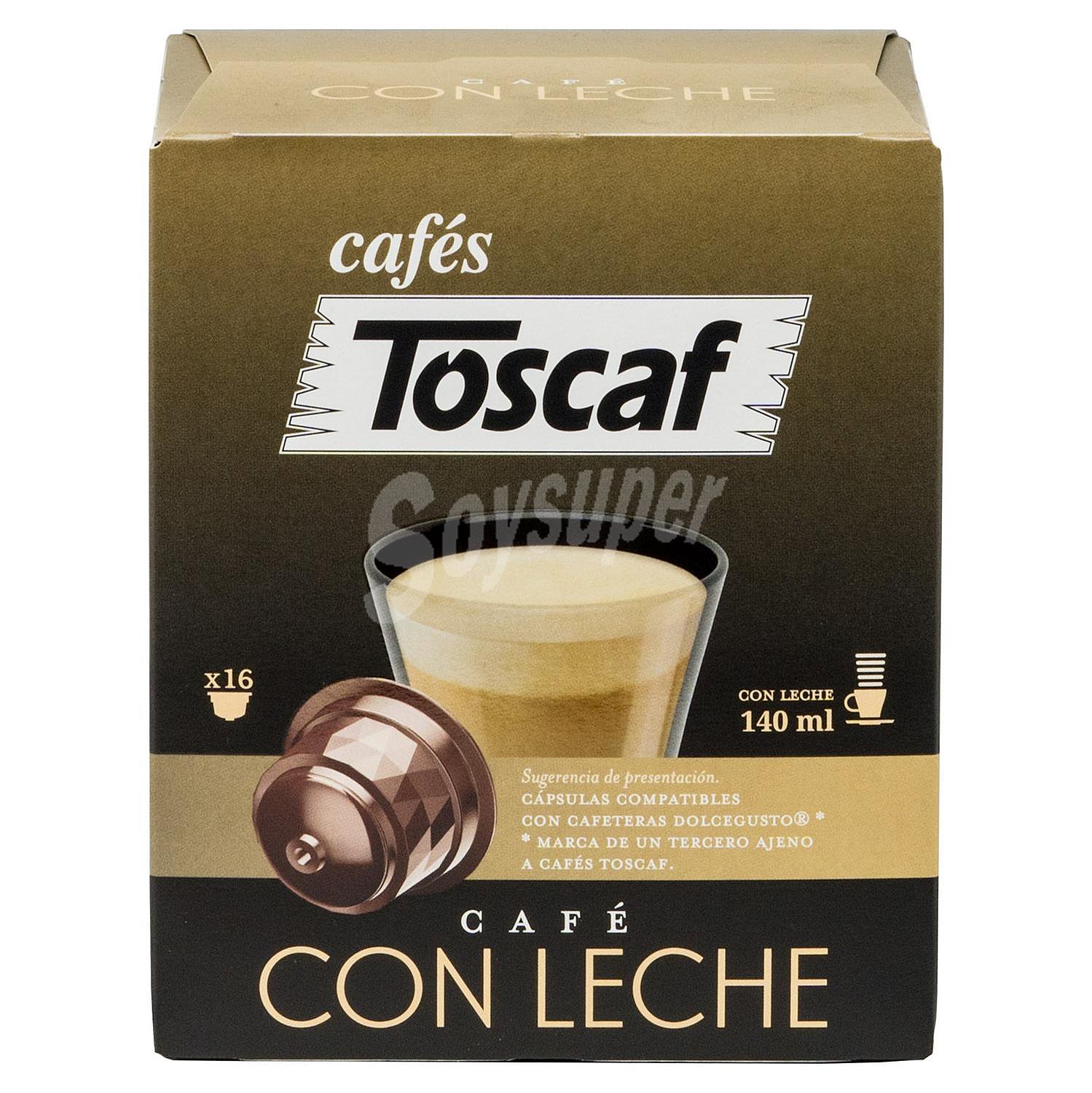 Café con leche compatibles con cafeteras Dolce Gusto